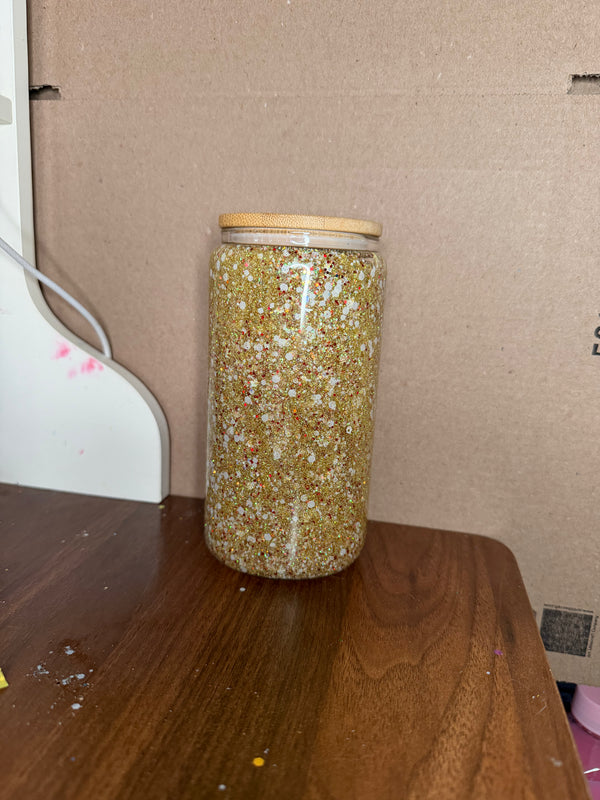 16 oz GLASS premade