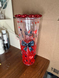 24 oz premade W/ decorated Lid